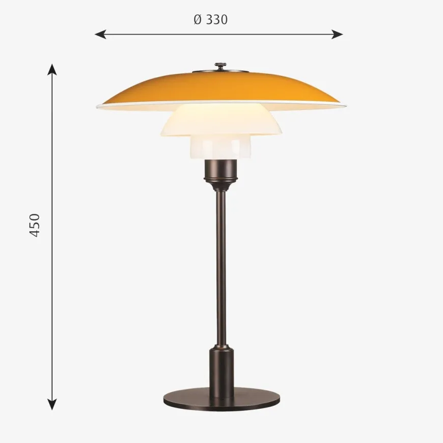 Louis Poulsen PH 31/2-21/2 bordlampe