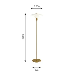 Louis Poulsen PH 3½-2½ gulvlampe