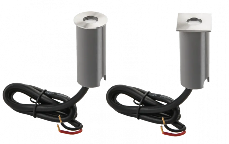 Luna mini uplight utendørs 1,5W 3000 Kelvin IP67 - Rustfritt stål