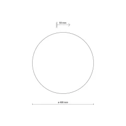 Luna wood vegglampe 40 cm
