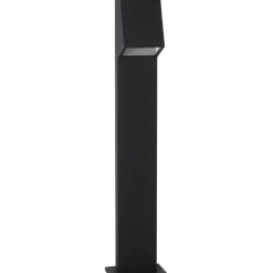 Luton pullert 100 cm m/stikkontakt E27 - Svart