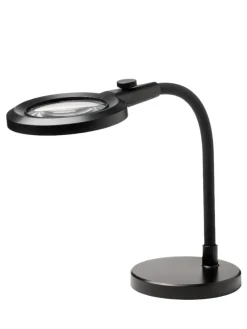 Magni portabel oppladbar bordlampe med forstørrelsesglass