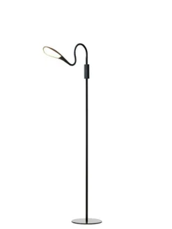 Mamba gulvlampe 5,5W 3000K 3 step dim - Svart
