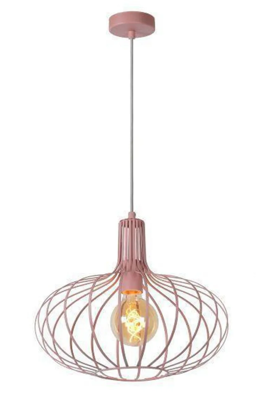 Merlina takpendel 38 cm - Rosa