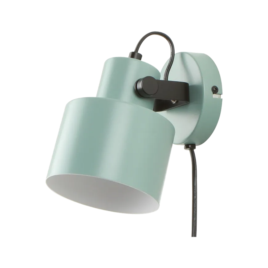 Miami vegglampe - Turkis