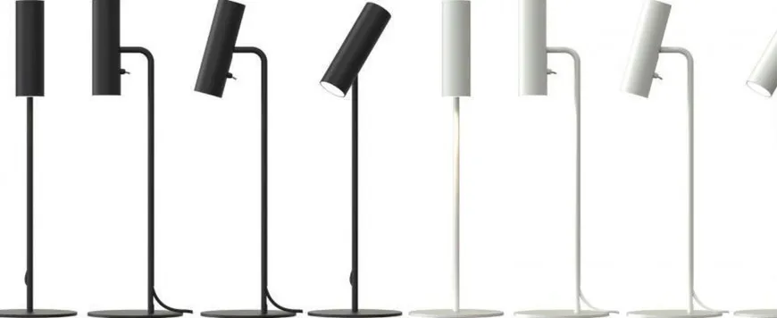 MIB 6 Bordlampe - Svart