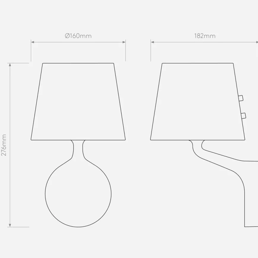 Millie vegglampe - IP44