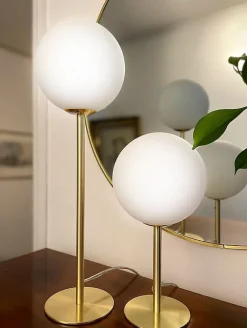 Molekyl bordlampe 27 cm