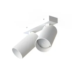 Mono dobbel takspot - Hvit