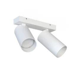 Mono dobbel takspot - Hvit