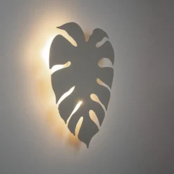 Monstera vegglampe