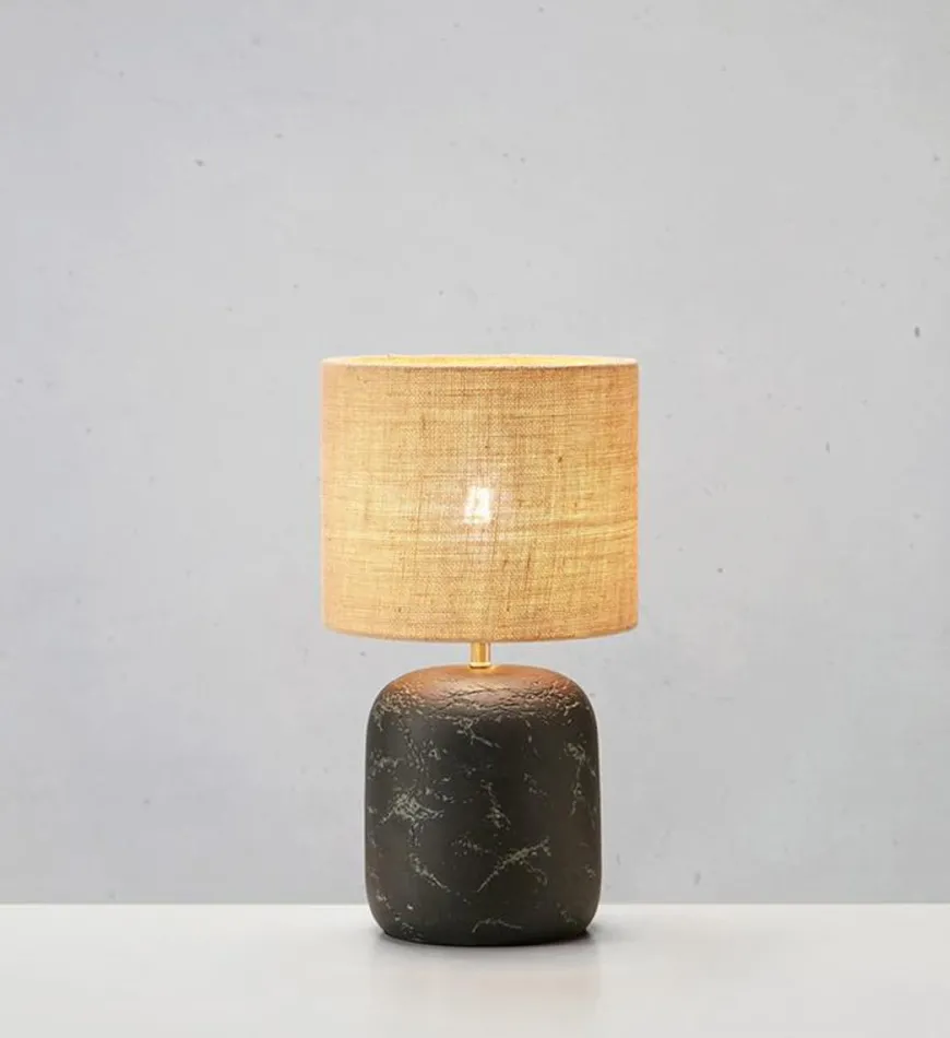 Montagna bordlampe 32 - Svart/Natur