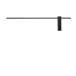 Motive vegglampe large 120 cm 17W 3000K - Svart