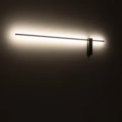 Motive vegglampe large 120 cm 17W 3000K - Svart