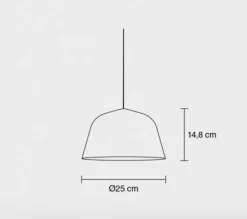Muuto Ambit takpendel Ø25 cm