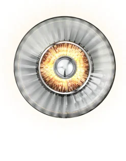 New Wave Optic 26 Wall Lamp - Klar