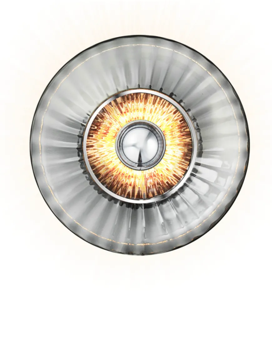 New Wave Optic 26 Wall Lamp - Klar