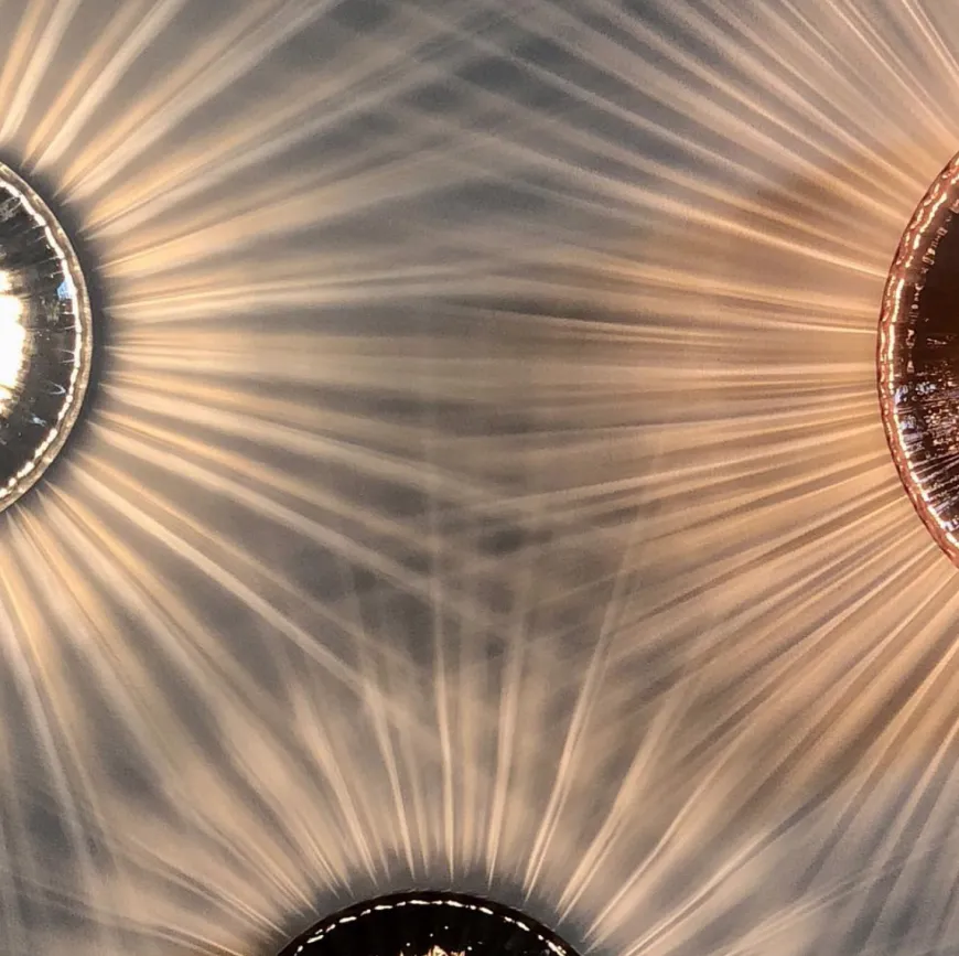 New Wave Optic 26 Wall Lamp - Rose