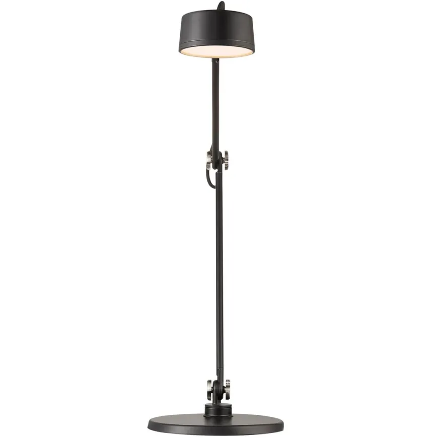 Nobu bord/vegglampe 9W LED dimbar - Svart