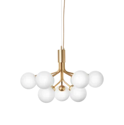 Nuura Apiales 9 messing/opal