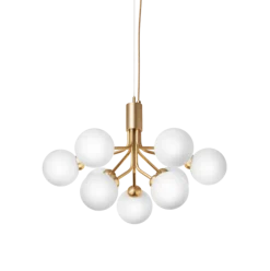 Nuura Apiales 9 messing/opal
