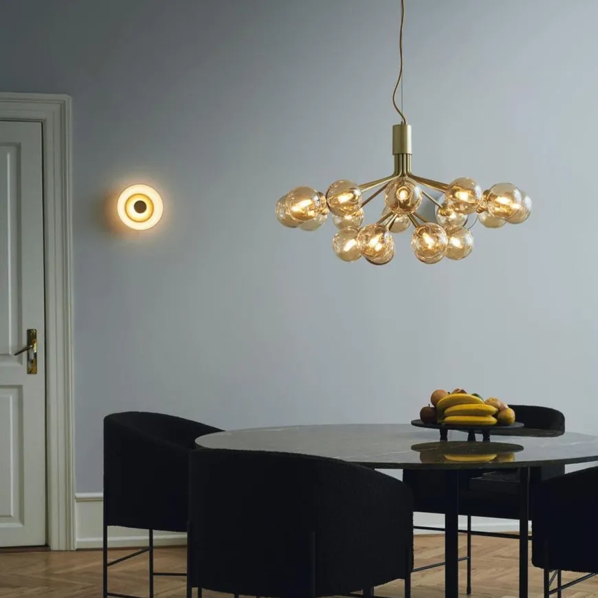 Nuura Apiales 18 messing/optic gold glass