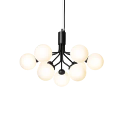Nuura Apiales 9 satin svart/opal