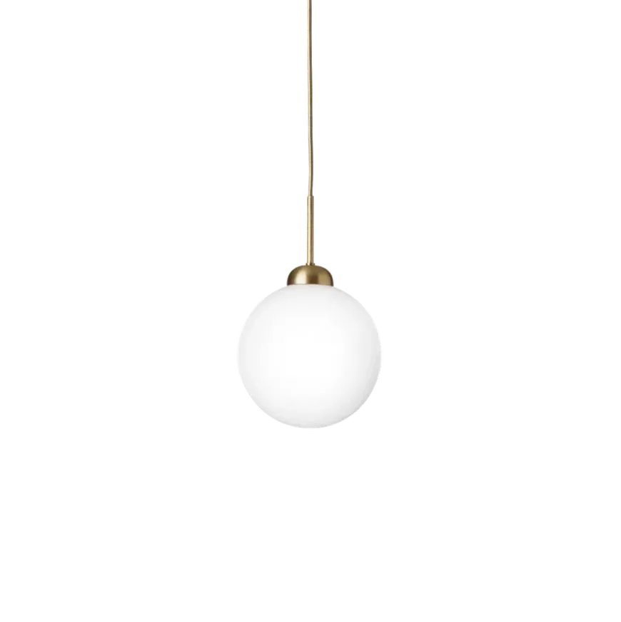Nuura Apiales 1 taklampe - messing / opal