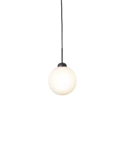 Nuura Apiales 1 taklampe - Satin svart/ opal
