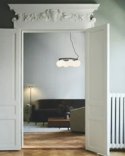 Nuura Blossi gulvlampe Nordic Gold