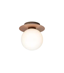 Nuura Liila 1 utendørslampe - mørk bronse/opal