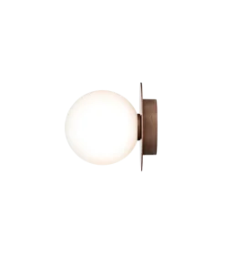 Nuura Liila 1 utendørslampe - mørk bronse/opal