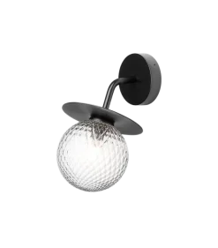 Nuura Liila utendørslampe - svart/optikk