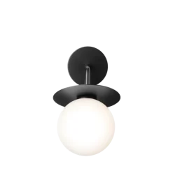 Nuura Liila utendørslampe - svart/opal