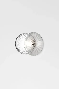 Nuura Liila 1 vegglampe/taklampe - medium - light silver / optikk