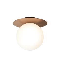 Nuura Liila 1 vegglampe/taklampe - large - bronse / opal
