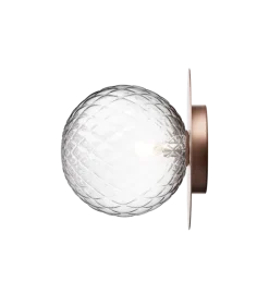 Nuura Liila 1 vegglampe/taklampe - large - bronse / optikk