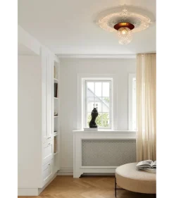 Nuura Liila 1 vegglampe/taklampe - large - bronse / optikk