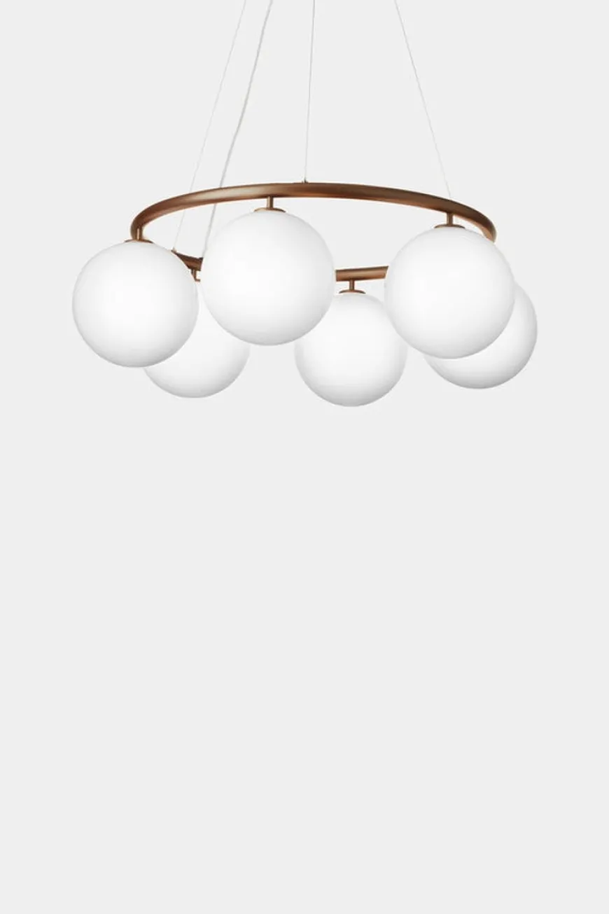 Nuura Miira 6 circular bronse / opal