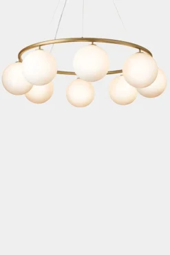 Nuura Miira 8 circular messing / opal