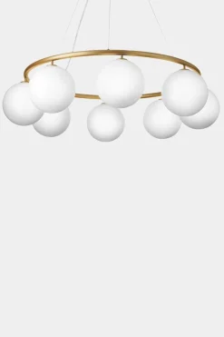Nuura Miira 8 circular messing / opal