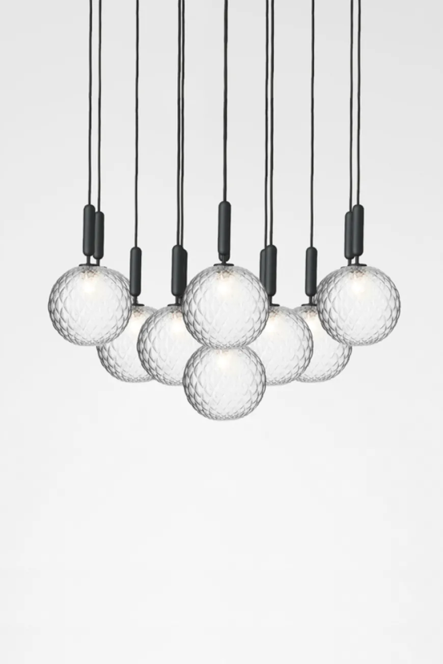 Nuura Miira 13 large svart / opal