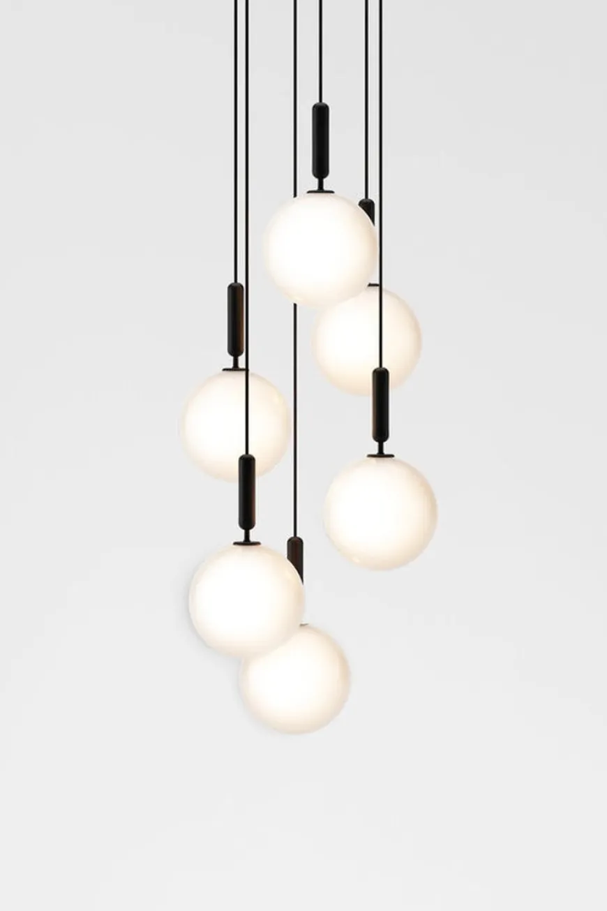 Nuura Miira 6 large svart / opal