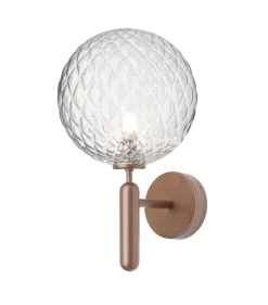 Nuura Miira utendørslampe - bronse / optikk