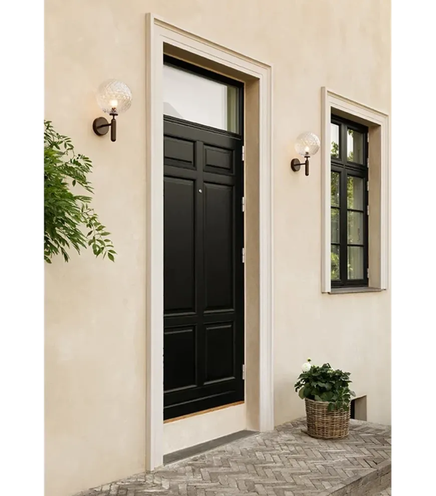 Nuura Miira utendørslampe - bronse / optikk