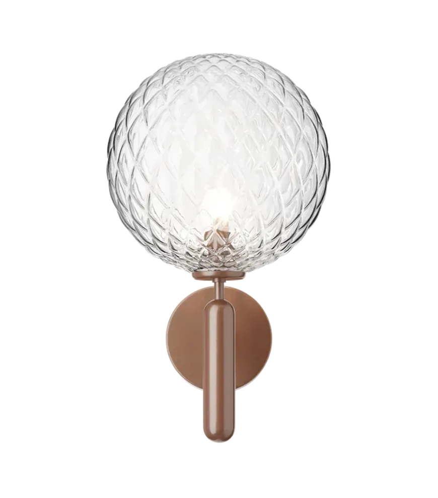 Nuura Miira utendørslampe - bronse / optikk