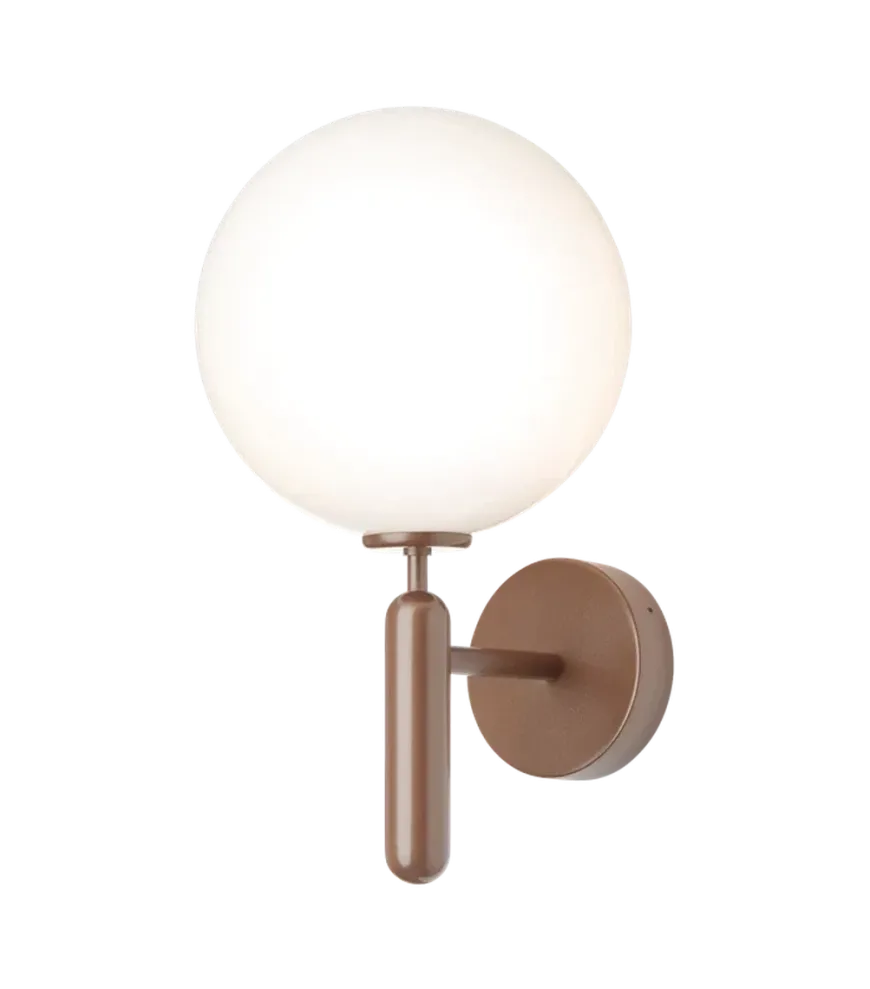 Nuura Miira utendørslampe - bronse / opal