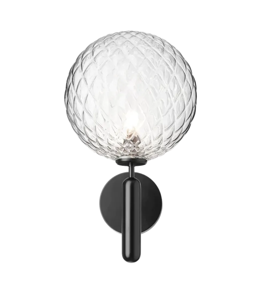 Nuura Miira utendørslampe - svart / optikk