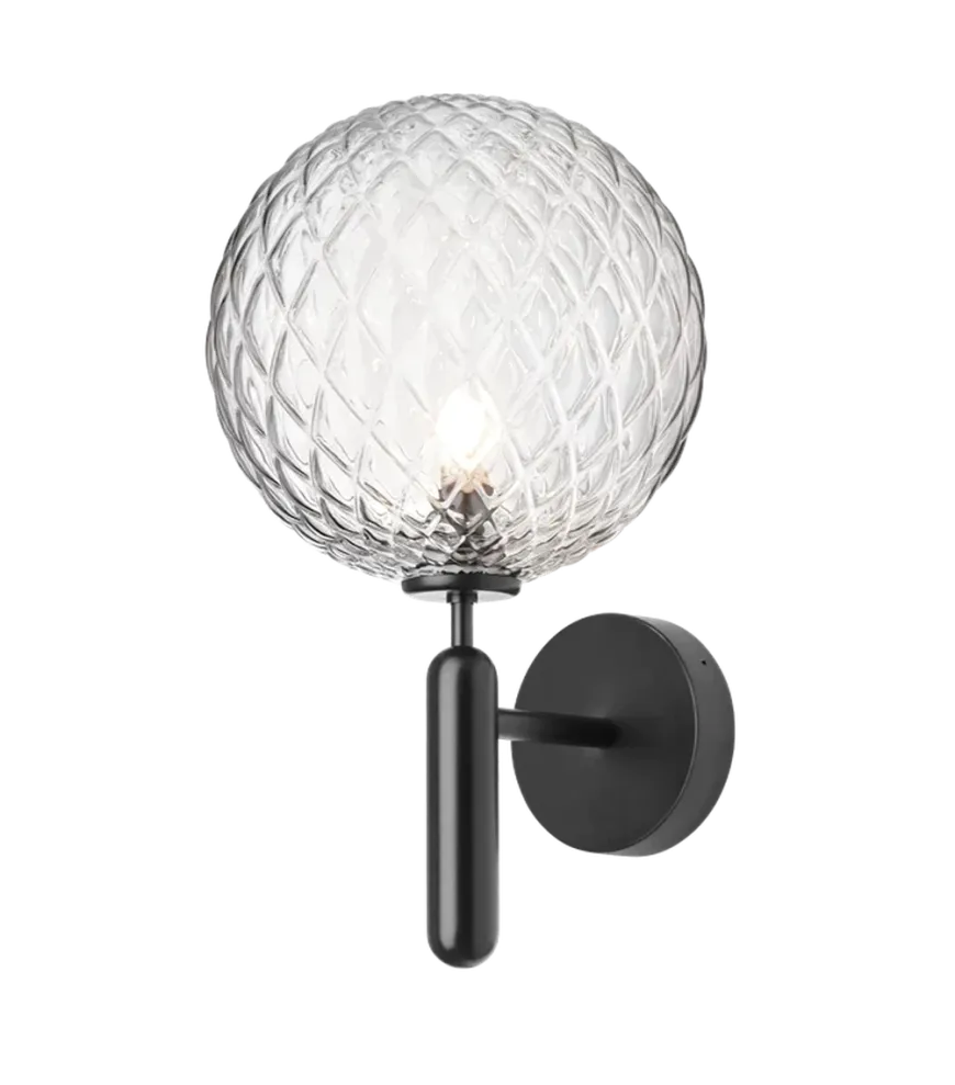 Nuura Miira utendørslampe - svart / optikk