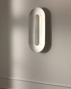Nuura Sasi Large vegglampe - Sølv